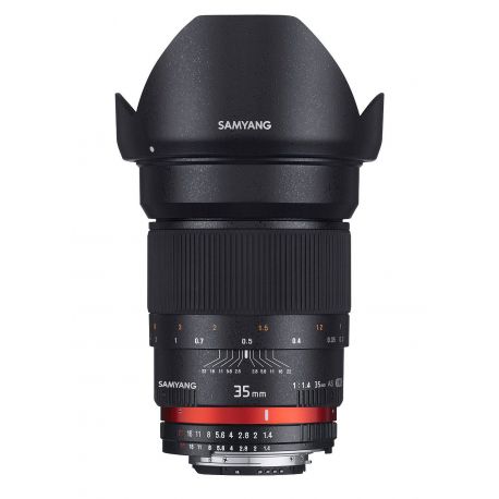 Obiettivo Samyang 35mm f/1.4 AS UMC x Sony E-mount Lens