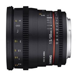 Obiettivo Samyang 50mm T1.5 AS UMC CINE x Sony E Lens