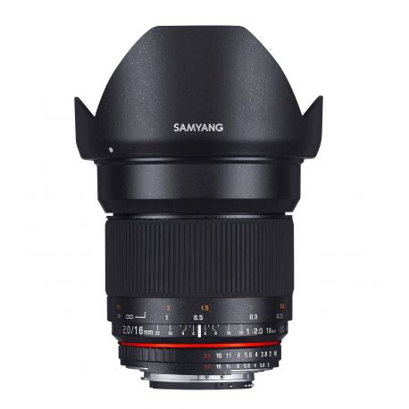 Obiettivo Samyang 16mm f/2.0 ED AS UMC CS x Micro Quattro Terzi M4/3 Lens