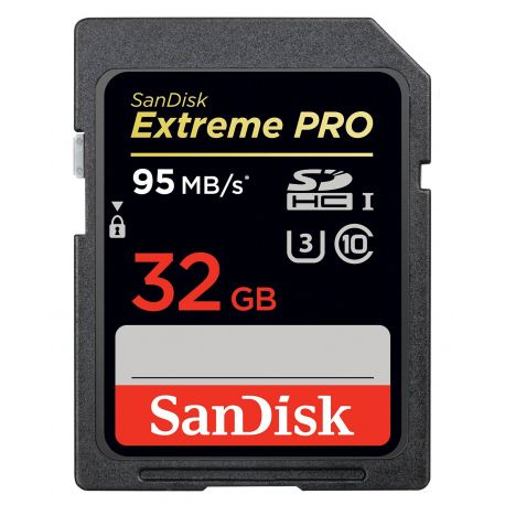 SanDisk Extreme PRO Scheda SD 32Gb 95MB/s