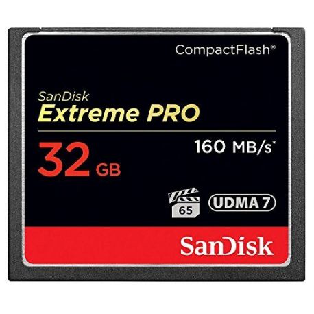 Sandisk 32GB Extreme Pro 160MB/s CF Memoria Compact Flash