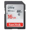 Sandisk 16GB Ultra 80MB/s SDHC (Classe 10) Memoria SD