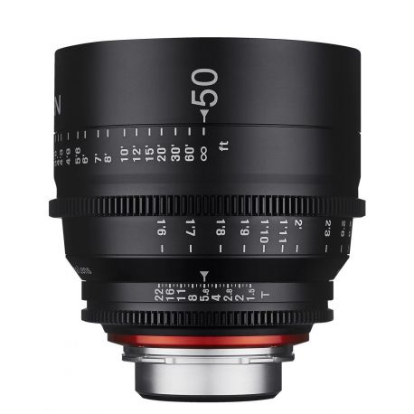 Obiettivo Samyang Xeen 50mm T1.5 attacco Canon
