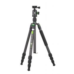 Genesis Base C1 Kit treppiede in fibra di carbonio verde con BH-34 testa a sfera