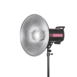 Quadralite Beauty Dish 42cm silver attacco Bowens