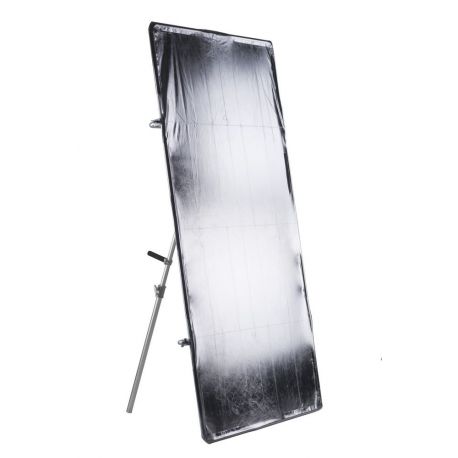 Quadralite Kit pannello riflettente bianco silver oro nero traslucido + telaio 120x200cm
