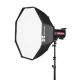 Quadralite OCTA Softbox Ottagonale 80cm attacco Bowens