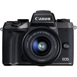 Fotocamera Mirrorless Canon EOS M5 kit 15-45mm f/3.5-6.3 IS STM Nero