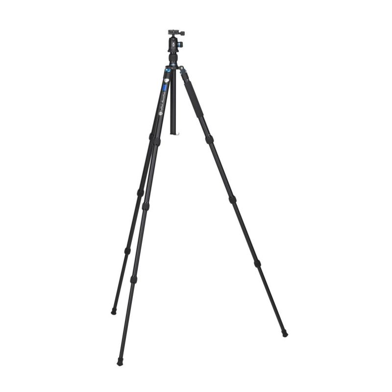 Prolunga Per Treppiede In Alluminio Con Base 1/4” E 3/8” – Telescopica 21,5-45,6 Cm, Carico 3 Kg, Per Gimbal E Attrezzatura Fotografica