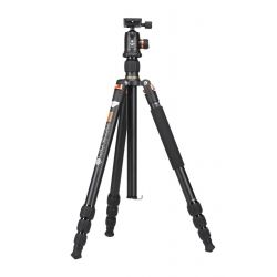 Genesis Base A3 treppiedi Kit - Base treppiede arancione in alluminio con BH-34 testa a sfera