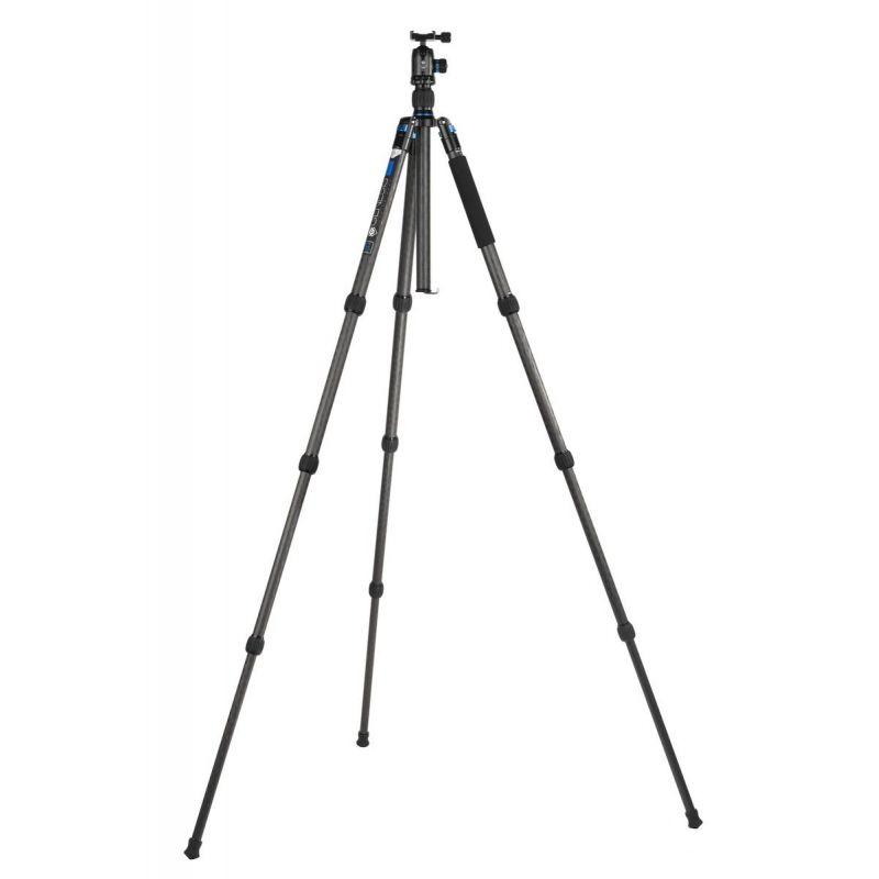 Genesis Base C3 Carbon – Treppiede In Carbonio Con Testa A Sfera BH-34 – Portata 15 Kg – Altezza Max 171 Cm