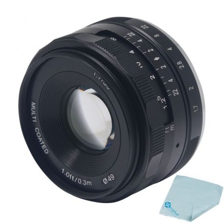 Obiettivo Meike MK-35mm F1.7 per Canon EF-M mount