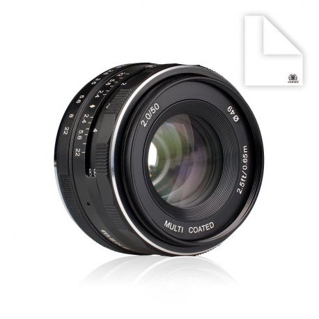 Obiettivo Meike MK-50mm F2 per Nikon 1