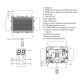 Yongnuo YN900 3200-5500K faro faretto Video Led YN-900
