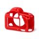 Custodia Protettiva in silicone per Canon 5D mark 4 EasyCover Rosso