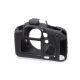 EasyCover protezione custodia in silicone morbido per Canon 7D Nero