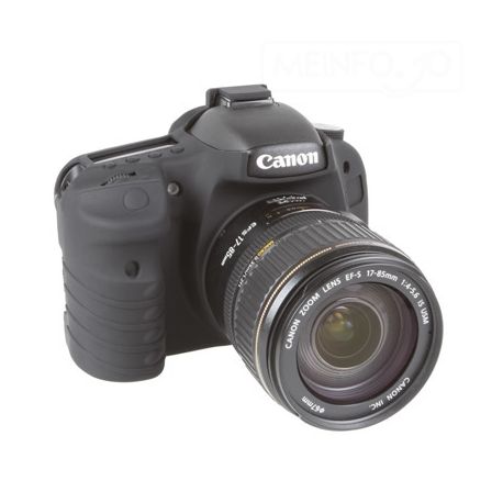 EasyCover protezione custodia in silicone morbido per Canon 7D Nero