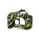 Custodia protettiva morbida EasyCover in silicone per Canon 7D Mark II Camouflage
