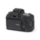 Custodia in silicone morbido EasyCover camera case protezione per Canon 80D Nero