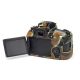 Custodia morbida in silicone EasyCover camera case protettivo per Canon 80D Camouflage