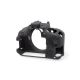 Custodia in silicone morbido EasyCover camera case protettivo per Canon 650D/700D/T4i/T5i Nero