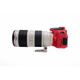 Camera case protezione EasyCover custodia in silicone morbido per Canon 650D/700D/Rebel T4i/T5i Rosso