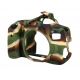 Camera case protettivo EasyCover custodia morbida in silicone per Canon 650D/700D/Rebel T4i/T5i Camouflage