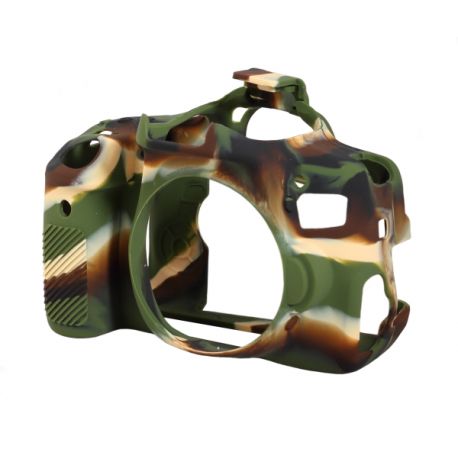 Camera case protettivo EasyCover custodia morbida in silicone per Canon 650D/700D/Rebel T4i/T5i Camouflage