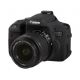 Custodia protettiva EasyCover camera case morbido in silicone per Canon 750D / Rebel T6i Nero