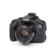 Custodia soft in silicone morbido EasyCover camera case per Canon 1300D Nero
