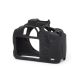 Custodia soft in silicone morbido EasyCover camera case per Canon 1300D Nero
