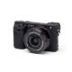 Custodia morbida in silicone EasyCover camera case per Sony A6000 / A6300 Nero