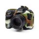 EasyCover camera case custodia protettiva in silicone morbido per Nikon D500 Camouflage
