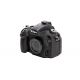 Camera case EasyCover custodia soft protettiva in silicone morbido per Nikon D600 D610 Nero