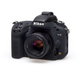 Custodia soft protettiva EasyCover camera case in silicone morbido per Nikon D750 Nero