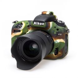 Custodia protettiva EasyCover soft camera case in silicone morbido per Nikon D750 Camouflage