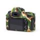 Custodia protettiva EasyCover soft camera case in silicone morbido per Nikon D750 Camouflage