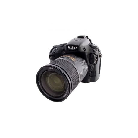 Custodia protezione soft EasyCover camera case morbido in silicone per Nikon D800 D800E Nero