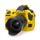 Soft camera case EasyCover custodia morbida in silicone protezione per Nikon D810 Giallo