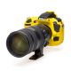 Soft camera case EasyCover custodia morbida in silicone protezione per Nikon D810 Giallo
