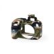 Custodia morbida protezione in silicone EasyCover soft case per Nikon D3300 D3400 Camouflage