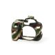 EasyCover camera case protezione custodia in silicone morbido per Nikon D5300 Camouflage