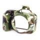 Protezione custodia EasyCover soft case in silicone morbido per Nikon D5500 D5600 Camouflage