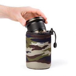 EasyCover custodia lens case protezione per obiettivo medium camouflage
