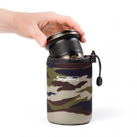 EasyCover custodia lens case protezione per obiettivo medium camouflage