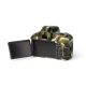 Custodia protettiva camera case EasyCover in morbido silicone per Canon 800D Camouflage