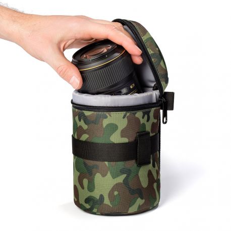 Custodia protettiva per obiettivo EasyCover borsa lens bag dimensioni 110x230mm camouflage
