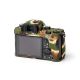 Protezione in silicone EasyCover custodia morbida camera case per Sony A9 Camouflage