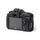 Custodia soft protezione in silicone EasyCover camera case morbido per Nikon D7500 Nero