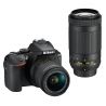 Fotocamera Nikon D5600 Kit AF-P 18-55mm + AF-P 70-300mm